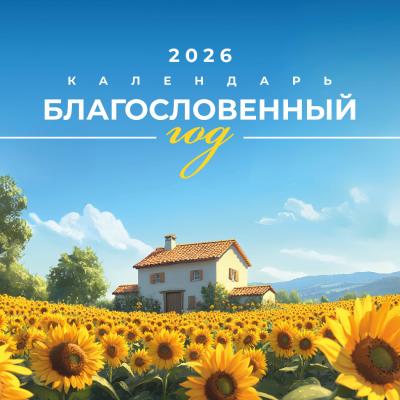 Календарь на 2026 год «Благословенный год» настенный, на скрепке