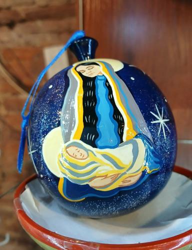 Шар деревянный «Рождество» (Федорова)