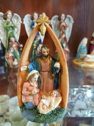 Композиция Рождество в арке со звездой 5,5Х4,5Х10,5 см. Керамика