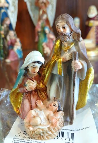 Композиция Рождество малая (6Х4Х7 см). Керамика