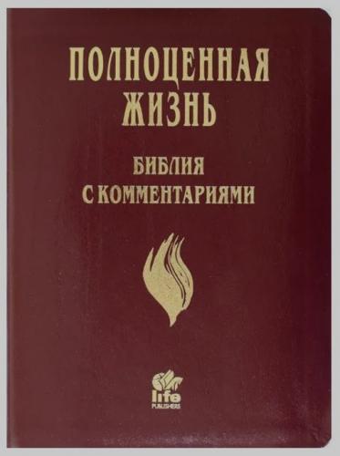 Библия Полноценная жизнь 065 tig (кожа бордо, золот. обр., краевые ук) 25065-16 Библия Полноценная жизнь 065 tig (кожа бордо, золот. обр., краевые ук) 25065-16
