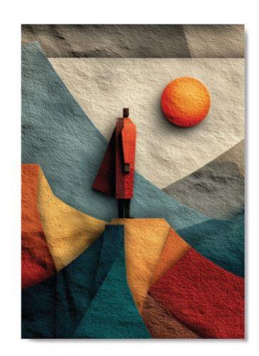 Открытка «... стремлюсь к цели...» 100Х145 мм (Ваката) 1200