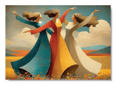 Открытка «Дари любовь и нежность» 10*15 (картон) (Ваката) 467