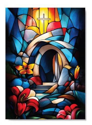 Открытка «Его здесь нет...» Картон