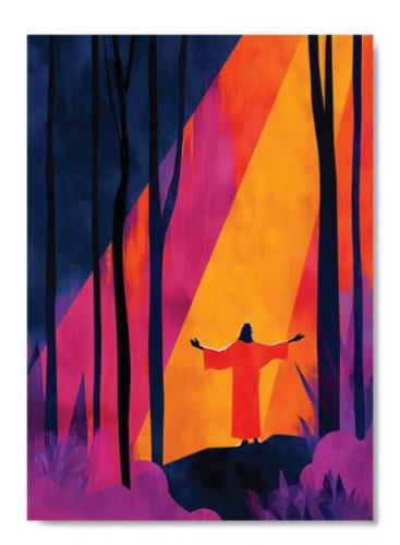 Открытка «Да уверует мир» Картон