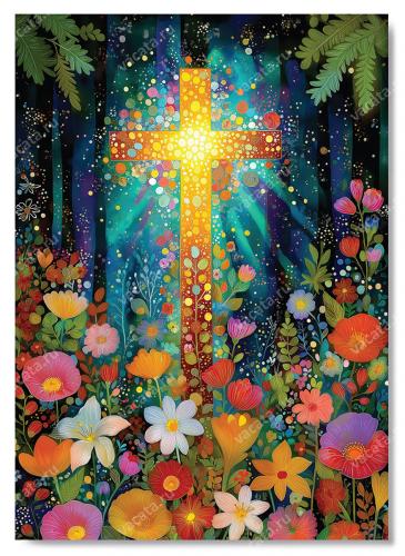 Открытка «Христос Воскрес!» Софттач