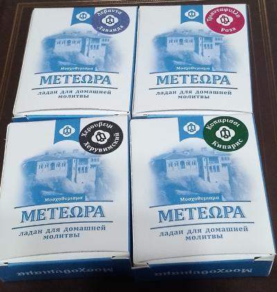 Ладан «Метеора» 40 г для домашней молитвы в ассортименте